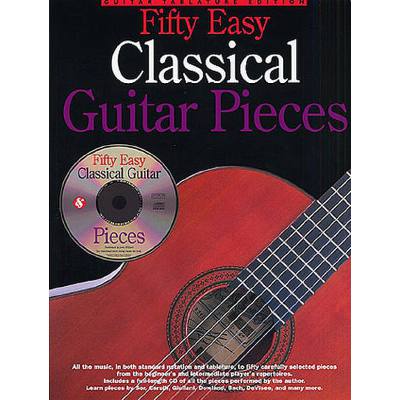 0752187978428 - 50 easy classical guitar pieces