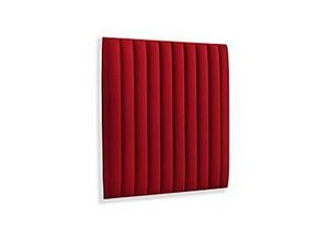 0753263066268 - Wandpaneele m Magnetbefestigung B 604 x T 604 x H 47 mm versch Stripes-Design feuerrot