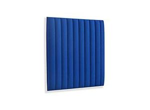 0753263066282 - Wandpaneele m Magnetbefestigung B 604 x T 604 x H 47 mm versch Stripes-Design azurblau