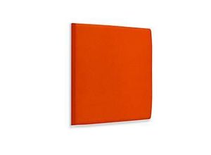 0753263066572 - Wandpaneele m Alurahmen B 600 x T 600 x H 60 mm glatte Oberfläche orange