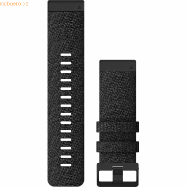 0753759233297 - QuickFit - Uhrarmband - Heathered Black - für fenix 6X Pro Pro Solar Sapphire (010-12864-07)