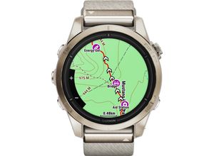 0753759318048 - GARMIN® Touchscreen-Smartwatch EPIX™ PRO (GEN 2) - SAPPHIRE EDITION 010-02802-20 beige 99