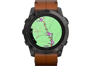 0753759318284 - GARMIN® Touchscreen-Smartwatch EPIX™ PRO (GEN 2) Sapphire Edition 010-02804-30 braun 99