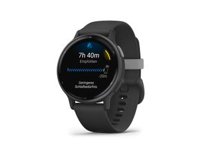 0753759324902 - GARMIN VIVOACTIVE® 5 MUSIC Smartwatch faserverstärktes Polymer Silikon 20mm Schwarz Schiefergrau