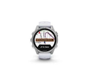 0753759337971 - Smartwatch GARMIN fenix 8 - 43 mm Smartwatches weiß (weiß silber)