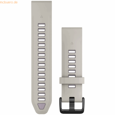 0753759338893 - Ersatzarmband QuickFit 20mm Silikon Nebelgrau Lavendel