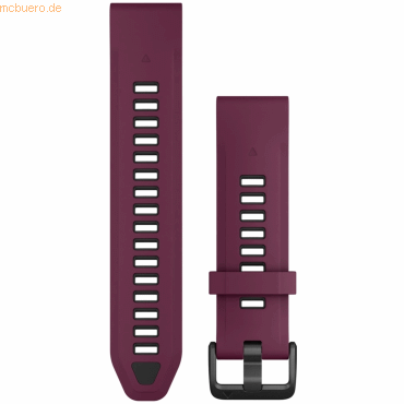 0753759338909 - Ersatzarmband QuickFit 20mm Silikon Merlot Graphit