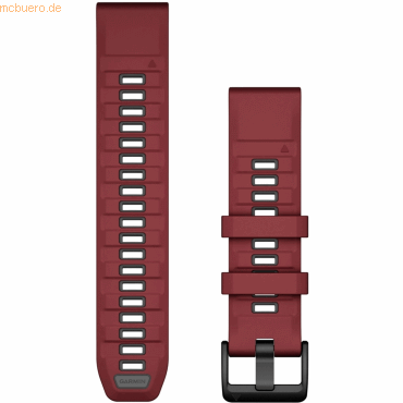 0753759338992 - Ersatzarmband QuickFit 22mm Silikon Marsala Graphit