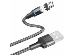 0754495642565 - Northix - Micro-USB-Kabel mit Magnetstecker - 1 m