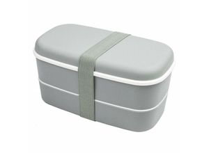 0754495659723 - Northix - Lunchbox Bento Box - Grau