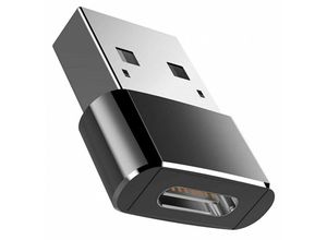 0754495670568 - Northix - Drahtloser USB-C-zu-USB-A-Adapter - Schwarz