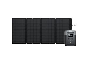 0756893003900 - ECOFLOW Delta 2 + 160W Solar Panel - BUNDLE