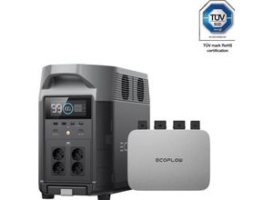 0756893003931 - ECOFLOW Delta Pro + Micro Inverter 800W - BUNDLE