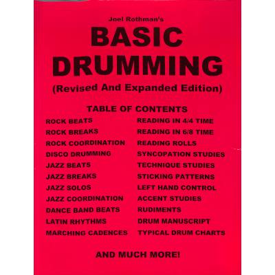 0757778012604 - Basic drumming (revised + expanded edition)