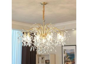 0759224100583 - Gojoy - Kristall Kronleuchter Modern Lüster Kreativ Deckenlampe Hängelampe Vintage Pendelleuchte für Wohnzimmer Esszimmer Schlafzimmer