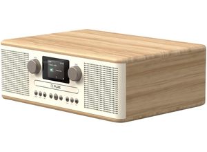 0759454301347 - PURE Digitalradio (DAB+) Classic C-D6 Radios weiß (baumwollweiß eiche)