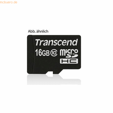 0760557821410 - TS16GUSDC10 microSDHC         16GB Class 10 TS16GUSDC10 0760557821410