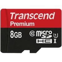 0760557824954 - Premium - Flash-Speicherkarte (microSDHC SD-Adapter inbegriffen) - 8 GB - UHS Class 1   Class10 - 300x - microSDHC UHS-I