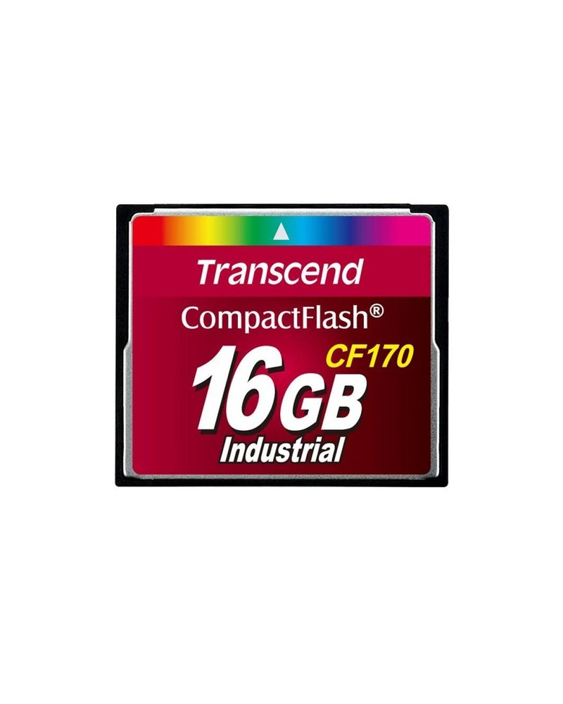 0760557825081 - CF170 Industrial - Flash-Speicherkarte - 16GB - 170x - CompactFlash (TS16GCF170) (TS16GCF170) - Transcend