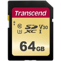 0760557841173 - 500S - Flash-Speicherkarte - 64 GB - Video Class V30   UHS-I U3   Class10 - SDXC UHS-I