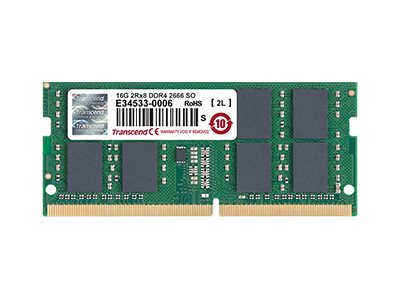 0760557841753 - TRANSCEND 8GB DDR4 2666 SO-DIMM 1Rx8