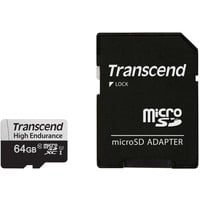 0760557843351 - 350V - Flash-Speicherkarte (SD-Adapter inbegriffen) - 64 GB - UHS-I U1   Class10 - microSDXC UHS-I