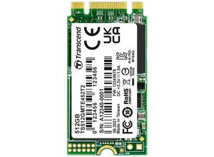 0760557845362 - MTE452T2 512 GB Interne M2 PCIe NVMe SSD 2242 PCIe NVMe 30 x2 Industrial TS512GMTE452T2