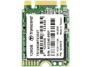 0760557849025 - MTE352T 128 GB Interne M2 PCIe NVMe SSD 2230 PCIe NVMe 30 x2 Industrial TS128GMTE352T