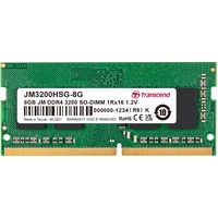 0760557849162 - JetRAM Laptop-Arbeitsspeicher Modul DDR4 8 GB 1 x 8 GB 3200 MHz 260pin SO-DIMM JM3200HSG-8G