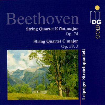 0760623085227 - Streichquartette op 59 3 & 74 - Leipziger Streichquartett (CD)