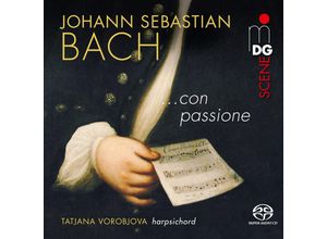 0760623231167 - Johann Sebastian Bach Con Passione - Tatjana Vorobjova (Superaudio CD)