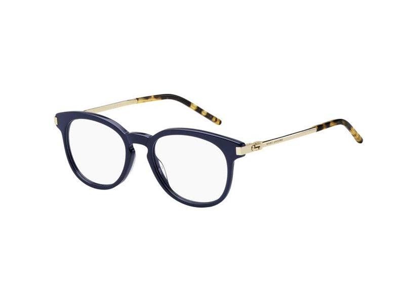 0762753107008 - Unisex Marc 143 Qwa Rahmen von BRILLEN Acetat Blau  Kreisel