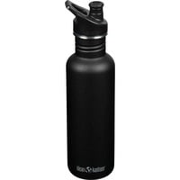 0763332066013 - Edelstahl Trinkflasche Classic 800ml Sport Cap black Trinkflaschenfarbe - Black Trinkflaschenvolumen - 08 Liter