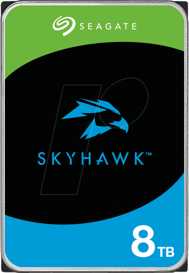 0763649148112 - SkyHawk ST8000VX010 - Festplatte - 8 TB - intern - 35 (89 cm) - SATA 6Gb s