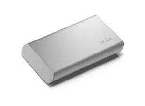 0763649161098 - LaCie Externe SSD 2 TB USB Typ-C Silber STKS2000400