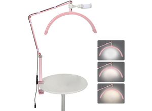 0763755548158 - Andoer HD-M3X Halbmond-LED-Schreibtischleuchte Pink