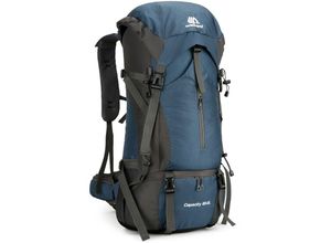 0763755556160 - Kkmoon - 70L Wanderrucksack Wasserabweisend Kletter-Camping-Rucksack Reisetagesrucksack mit Regenschutz