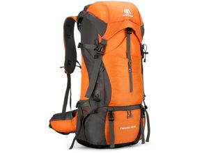 0763755557228 - 70L Wanderrucksack Wasserabweisend Kletter-Camping-Rucksack Reisetagesrucksack mit Regenschutz