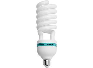 0763755583272 - - Spiralförmige Leuchtstofflampe 135 w 5500 k Tageslicht E27-Fassung energiesparend für Studiofotografie Videobeleuchtung