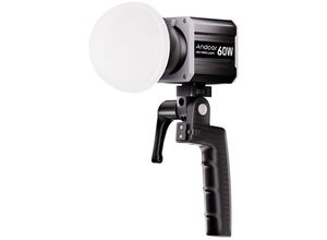 0763755583623 - 60 w dreifarbiges COB-LED-Videolicht für Fotografie 2800 K–6800 k dimmbar mit LCD-Display 9 FX-Spezialeffekten Lüftersteuerungssystem mit