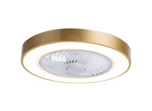 0763755584392 - Lixada FS0030 Deckenventilator mit Licht mit Fernbedienung 3 Farblicht 3 Geschwindigkeiten LED-Beleuchtung für Schlafzimmer Wohnzimmer Esszimmer