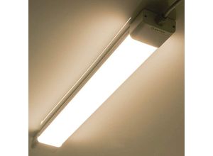 0764179998123 - Led Feuchtraumleuchte 60CM mit 18W 4000k Neutralweiß Ultraslim Deckenleucht Wasserfest IP65 mit pc Abdeckung für Keller Garage - 4000K - Anten