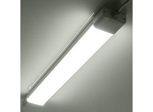 0764179998154 - Led Feuchtraumleuchte 120cm Feuchtraumlampe led 36W IP65 Wasserfest KlatWeiß 6000K Wasserdicht Kellerleuchte für Büros Keller Werkstätten Garage