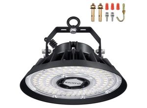 0764179998512 - Hallenstrahler LED 200W 5000K Tageslichtweiß 28000LM Linsenbrechung Hallenbeleuchtung UFO mit einstellbarem Halterung 90°Abstrahlwinkel für 0764179998512 - Hallenstrahler LED 200W 5000K Tageslichtweiß 28000LM Linsenbrechung Hallenbeleuchtung UFO mit einstellbarem Halterung 90°Abstrahlwinkel für