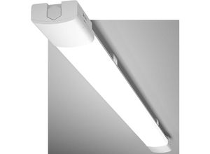 0764179998598 - Anten - Modlicht led Feuchtraumleuchte 60CM mit 18W 5000k Kaltlweiß 1980Lumen Ultraslim Deckenleuchte Feuchtraum Flach Wasserfest IP65 Wannenleuchte