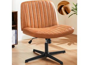 0765053383035 - Joeais - Chefsessel Bürostuhl pu Leder Schreibtischstuhl Stuhl Office Chair Drehstuhl Computerstuhl 110 kg Bürostuhl Ergonomisch Sessel Wippfunktion