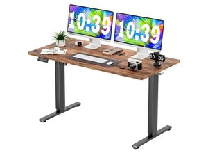 0765053383332 - Schreibtisch Höhenverstellbarer Gaming Tisch 140 x 60cm Standing Desk Table Tisch Höhenverstellbar Gaming Desk Height Adjustable Desk Computertisch