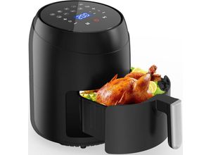 0765053384049 - Joeais - Heißluftfritteuse xxl Ohne Öl Air Fryer 1600W Heizluft Fritteuse LED-Touchscreen Einstellbare Zeit- Temperaturregelung für das Luftbraten