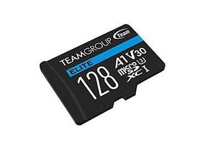 0765441645363 - Team ELITE A1 - Flash-Speicherkarte (SD-Adapter inbegriffen) - 128 GB - A1   Video Class V30   UHS-I U3 - microSDXC