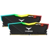 0765441651753 - T-Force Delta RGB DDR4-3600 - 32GB - CL18 - Dual Channel (2 pcs) - Intel XMP - Schwarz mit RGB